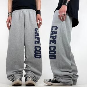 Vintage y2k baggy wide leg graphic grunge archive skater sweatpants